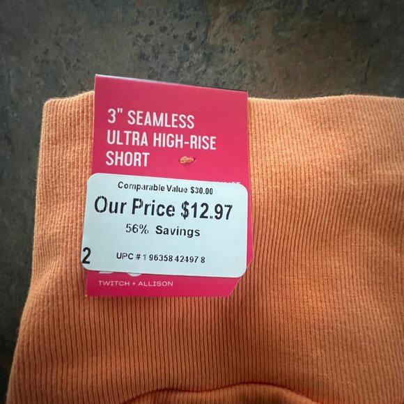 DSG Ultra High-Rise Shorts, XXL, Orange‎ - Picture 5 of 8